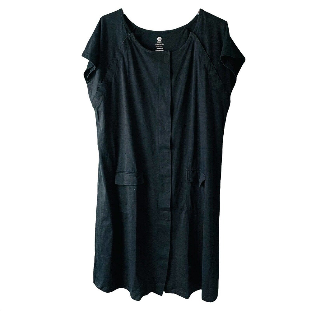 Kindred Bravely Womens Maternity Nursing Gown Lounge Dress Size XL-XXL Black